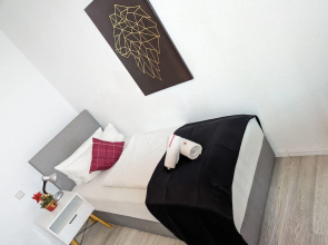 Room in Guest Room - Single Room in City Hotel in the Centre of Rastatt