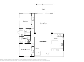 Lake Ridge W/ Pool & Private Courtyard 2 Bedroom Duplex
