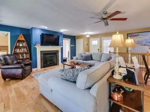 Lakefront Gilbertville Haven w/ Private Boat Dock!