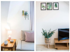 1 bed central Cardiff loft apartment near Stadium