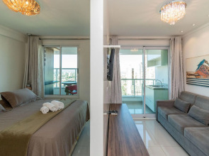 Flat ao lado do VACA BRAVA - Andar Alto - Setor Bueno - EL2304