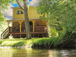 Yellow Cabin On The River 2 Bedroom Cabin by RedAwning