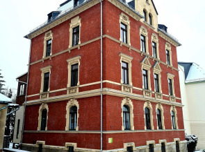 Cozy holiday apartment in Falkenstein with a fireplace