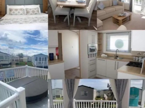 Luxury Tattersall Lakes Hot Tub Staycation 6 Berth Luxury Caravan