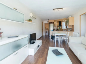 Modern flat  Pool and Tennis area