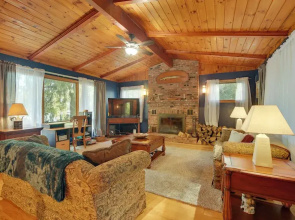 Winter Wonderland: Waterfront Lake Champlain Home