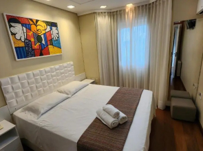 Maravilhoso apartamento no centro de Gramado