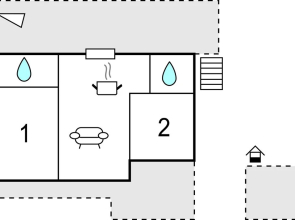 Beautiful apartment in Jablanac w/ 2 Bedrooms