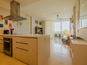 2BR 5 Guests Private Balcony and Shared Pool