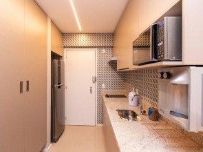 Flat aconchegante no Jardim Goiás - Próximo ao Shopping Flamboyant - Ed. Metropolitan Sidney - MS1102O