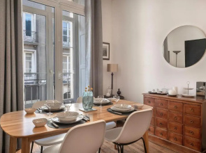 Chaleureux appartement pour 5 a deux pas de la Place Graslin
