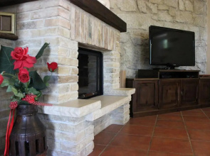 Casa immersa nel verde