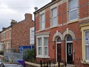 22 Rockfield Road, Anfield Stadium can be seen from the front door