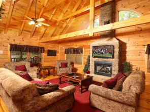 Off The Clock 4 Br cabin by RedAwning
