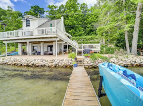Updated Glen Arbor Cottage on Lake: Dock & Mooring