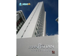 Apto 1 dormitório no M. de Nassau - Ed. Manhattan home service 805