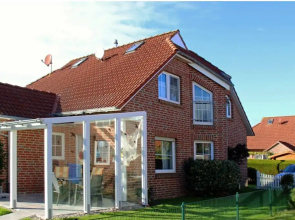 House in Nessmersiel Near Wadden Sea