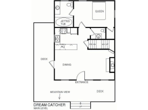 Dream Catcher, 2 Bedrooms, Hot Tub, Near Golf Course, Views, Sleeps 6