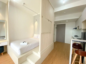 Homey And Elegant Studio Vasanta Innopark Apartment