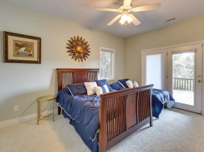 Lakefront Bella Vista Home w/ Game Room & Dock!