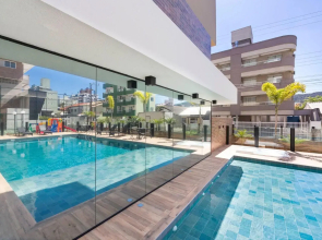 Terrazzo 401A - Apartamento 02 suítes - Acomoda até 05 pessoas - À poucos metros da praia de Bombas