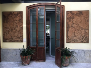 Apartamento Bizcocheros con piscina y jardin