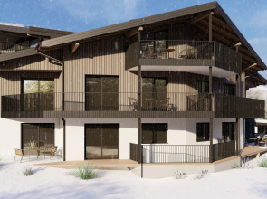 Bergzeit Apartments right on the ski slope