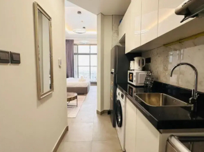 Luxury Spacious Apartment Near Downtown with Balcony and Free Parking by Belvilla
