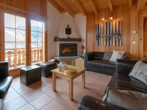 Chalet Belle Vue 10 Pers Fireplace Apple TV
