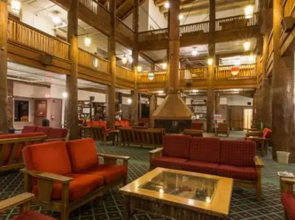 Many Glacier Hotel - Inside the Park