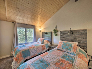 Quiet Lake Arrowhead Retreat w/ Large Deck!
