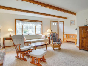 1 Mi to Beach: Quiet West Dennis Escape w/ Sunroom
