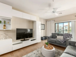 Luxury Condo in Ocotillo! Dining, Resort Pool, Spa, Gym and More! Walk to Everything! by RedAwning