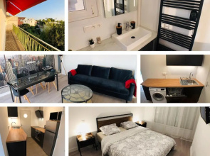 Charmant appartement 1-4 personnes, proche centre avec parking