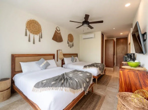 NHOA 207C Lux 1BR Condo Pool View at Aldea Zama
