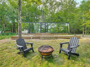 Waterfront Durham Getaway w/ Deck & Trails!