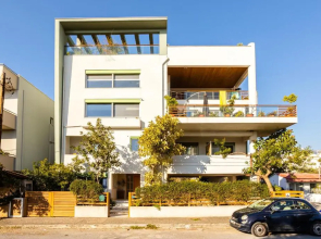 Studio Manolia on the beach