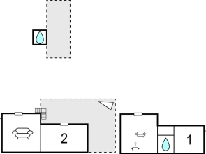 Stunning Home in Smarje With Wifi and 2 Bedrooms