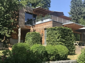 1 mit Sauna Ferienhaus Poppenhausen