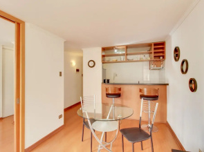 Estudio comodo en Barrio Lastarria
