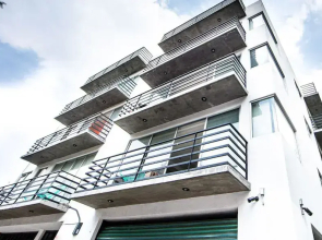 New Park Front Terrace Apt Near Polanco