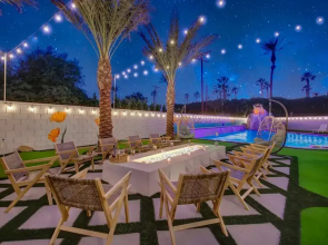 WOW The Hamptons Pickleball Massive Pool Slide