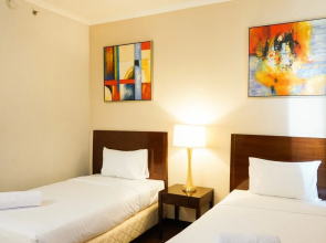 1BR Twin Bed Ancol Marina Apartment