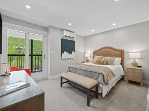 Platinum-rated 2 Bedroom ski in, ski out Condo in BC Village