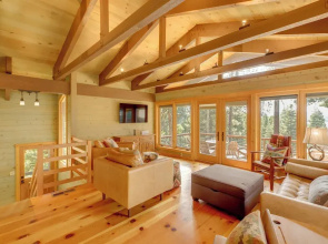 1 Mi to Beach & Golf Course! Lake Almanor Cabin