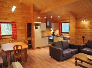 Chalet in Belgium With Cozy Wood Interior