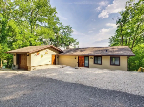 Waterfront Home w/ Views & Dock in Sunrise Beach!