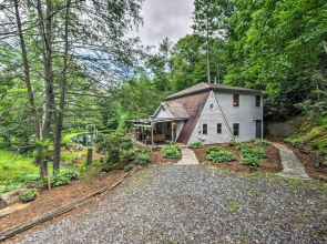Serene Todd Getaway w/ Private Pond & Creek Views!