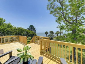 Waterfront Crystal Coast Vacation Rental w/ Deck!