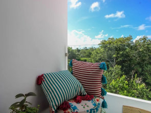 Tropical 3Story Condo with Terrace at Tulum